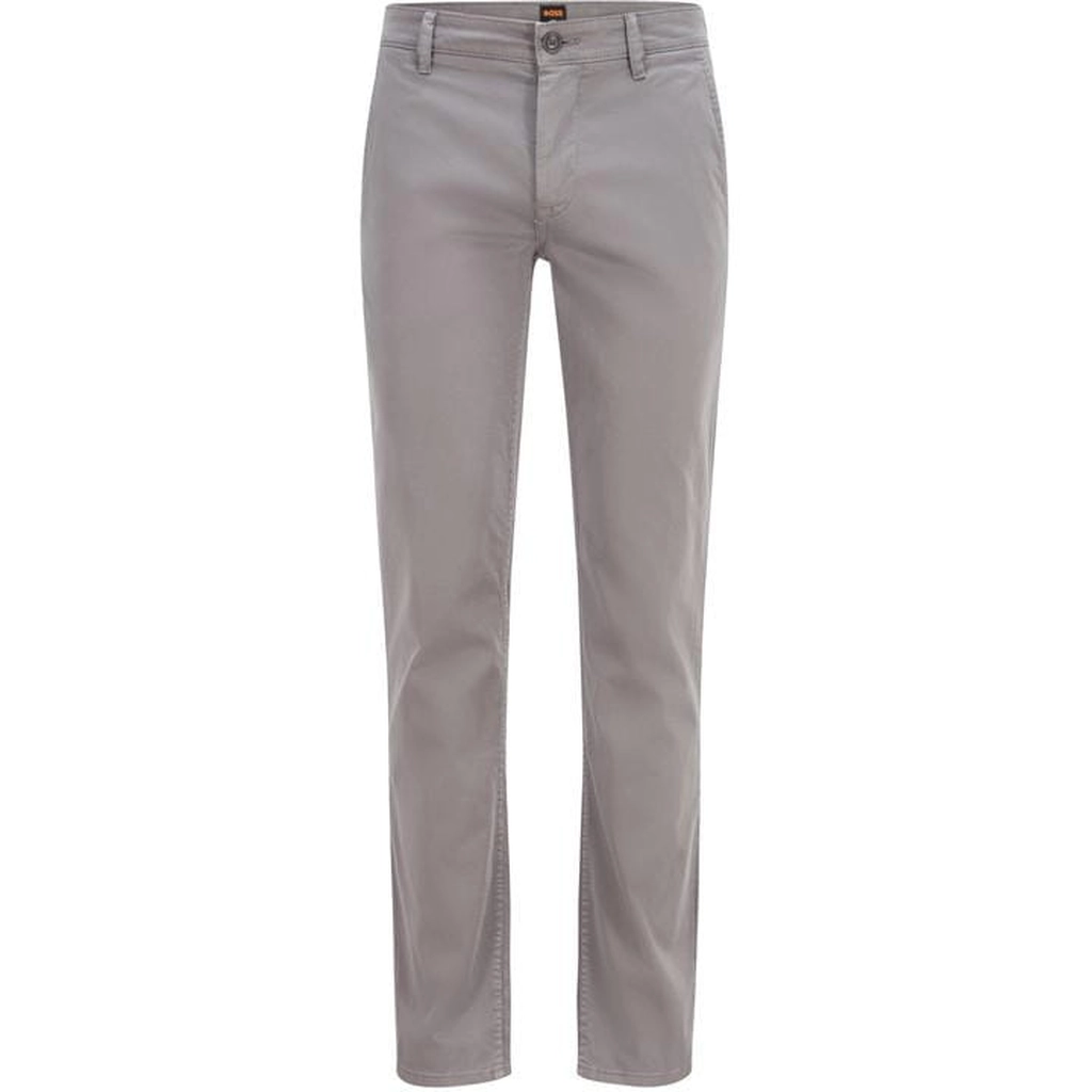 Hugo Boss Men's Slim-Fit Chinos - Grey